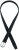 Ulla Popken Elastic Belt Black - Ceintures femme - 