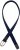 Ulla Popken Elastic Belt Blue - Ceintures femme - 