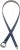 Ulla Popken Classic Belt Blue - Ceintures femme - 