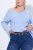 Ulla Popken Classic Belt Blue - Ceintures femme - 