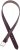 Ulla Popken Snake Embossed Belt Burgundy - Ceintures femme - 