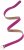 Ulla Popken Soft Suede Belt Purple - Ceintures femme - 