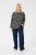 Kaffe Curve Mila Ami Blouse Noir/Turtledove - Blouses et tuniques - 
