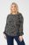 Kaffe Curve Mila Ami Blouse Noir/Turtledove - Blouses et tuniques - 