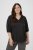 Kaffe Curve Ada Blouse Black - Chemisiers - 