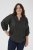 Kaffe Curve Luisa Blouse Black Deep - Chemisiers - 