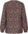 Kaffe Curve Belle Blouse Pink Black Graphic Flower - Chemisiers - 