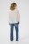 Kaffe Curve Lana Frill Blouse White - Chemisiers - 