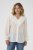 Kaffe Curve Lana Frill Blouse White - Chemisiers - 