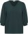 Kaffe Curve Pippi Blouse 3/4 Sleeve Magical Forest Green - Blouses et tuniques - 