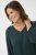 Kaffe Curve Pippi Blouse 3/4 Sleeve Magical Forest Green - Blouses et tuniques - 