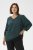 Kaffe Curve Pippi Blouse 3/4 Sleeve Magical Forest Green - Blouses et tuniques - 