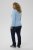 Kaffe Curve Jilanda V-Neck Pullover Blue - Pulls et mailles - 