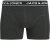 Jack & Jones Hector Solid Trunks 3-Pack Navy/Red/Grey - Boxers - Caleçons grande taille