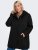 Only Carmakoma Sedona Light Coat Black - Manteaux d’hiver - 