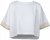 Nora Mikken AGNES Crop Top White - T-shirts - 
