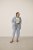 Kaffe Curve Ninna Casual Jacket Light Blue Washed - Vestes - 