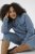 Kaffe Curve Vilana Denim Jacket Washed Blue - Vestes en jean - 