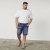 North Latitude 61156 Ringo Short En Denim Denim - Shorts - Shorts hommes grande taille