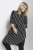 Kaffe Curve Milana Shirt Robe Noir / Chalk rayure - Robes - 