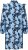 Kaffe Curve Sasja Robe Blue Snake Flower - Robes - 