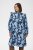 Kaffe Curve Sasja Robe Blue Snake Flower - Robes - 