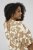 Kaffe Curve Marla Dress Oak Chalk Leaf - Robes midi - 