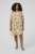 Kaffe Curve Marla Dress Oak Chalk Leaf - Robes midi - 