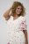 Kaffe Curve Rosa Mini Dress White Rose Border Flower - Robes mini - 