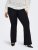 Only Carmakoma Pever Flared Pants Black - Pantalons - 