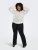 Only Carmakoma Pever Flared Pants Black - Pantalons - 