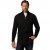 JP1880 Cardigan Knitted with Zipper Black TALL - VÊTEMENTS HOMME MT-6XLT - Vêtements Tall Homme