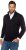 JP1880 Cardigan Knitted with Zipper Navy - Sweatshirts & hoodies - Sweatshirts/Hoodies grande taille homme