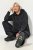 Ulla Popken Sweater Knit Fleece Hoodie Black - Sweatshirts & hoodies - Sweats, Hoodies & Maille Douillets