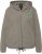 Ulla Popken Drawstring Hem Zip-Up Hoodie Grey - Sweatshirts & hoodies - 