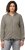 Ulla Popken Drawstring Hem Zip-Up Hoodie Grey - Sweatshirts & hoodies - 