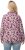 Ulla Popken Floral Print Drawstring Collar Hoodie Vanilla - Sweatshirts & hoodies - 