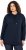 Ulla Popken Back Print Kangaroo Pocket Hoodie Navy - Sweatshirts & hoodies - 