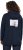 Ulla Popken Back Print Kangaroo Pocket Hoodie Navy - Sweatshirts & hoodies - 