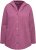 Ulla Popken Cable Knit Long Sleeve Hoodie Berry - Sweatshirts & hoodies - 
