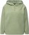 Ulla Popken Teddy Plush Long Sleeve Hoodie Sage Green - Sweatshirts & hoodies - 