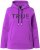 Ulla Popken TRUE Lettering Hoodie Neon Red - Sweatshirts & hoodies - 