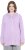 Ulla Popken Decorative Seam Zip-Up Hoodie Lavender - Sweatshirts & hoodies - 