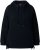 Ulla Popken Decorative Lace-Up Hoodie Black - Sweatshirts & hoodies - 