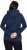 Ulla Popken Relaxed Fit Long Sleeve Hoodie Navy - Sweatshirts & hoodies - 