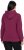 Ulla Popken Relaxed Fit Long Sleeve Hoodie Dark Berry - Sweatshirts & hoodies - 