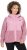 Ulla Popken Mixed Texture Hoodie Wildberry - Sweatshirts & hoodies - 