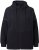 Ulla Popken Mix Fabric Reflective Trim Zip Hoodie Black - Sweatshirts & hoodies - 