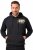 JP1880 Hoodie Breast Print Instinct Black - Sweatshirts & hoodies - Sweatshirts/Hoodies grande taille homme