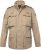 JP1880 Field Jacket with Badges Vintage Look Dark Beige - Vestes - Vestes Homme Grandes Tailles
